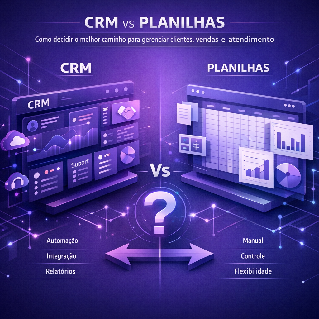 CRM vs planilhas
